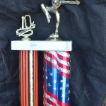 This is the award found at the top of the route EKV in Ten Sleep, Wy